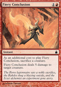 Fiery Conclusion (Ravnica) Near Mint