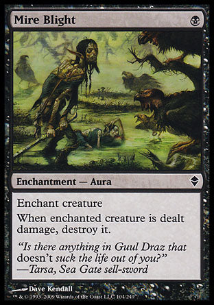 Mire Blight (Zendikar) Near Mint