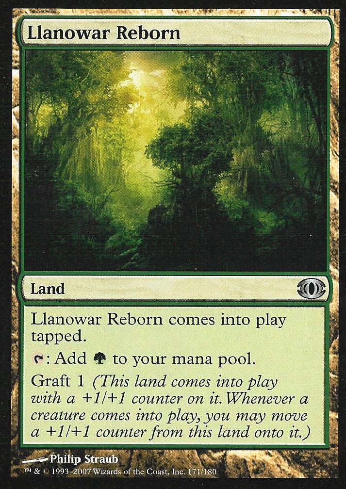 Llanowar Reborn (Futuresight) Light Play Foil