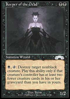Keeper of the Dead (Exodus) Near Mint