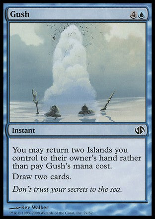Gush (Duel Decks: Jace vs Chandra) Near Mint