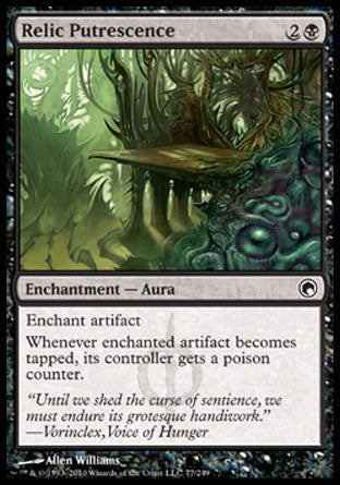 Relic Putrescence (Scars of Mirrodin) Near Mint Foil