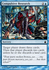 Compulsive Research (Ravnica) Near Mint Foil
