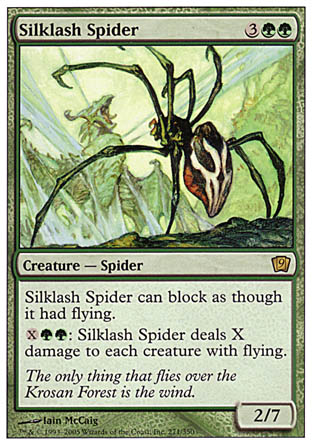 Silklash Spider (9th Edition) Light Play