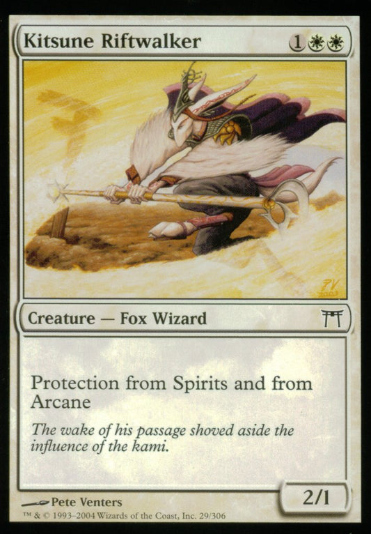 Kitsune Riftwalker (Champions of Kamigawa) Near Mint Foil