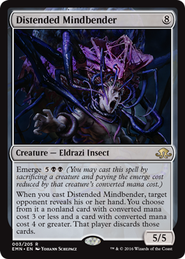 Distended Mindbender (Eldritch Moon) Near Mint Foil