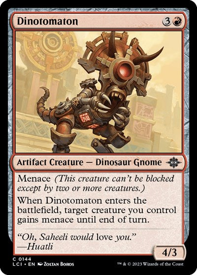Dinotomaton (The Lost Caverns of Ixalan) Near Mint