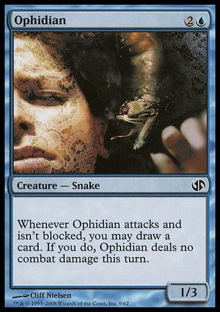 Ophidian (Duel Decks: Jace vs Chandra) Light Play