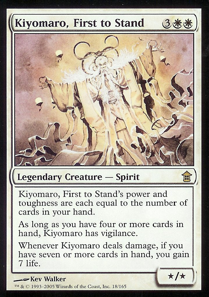 Kiyomaro, First to Stand (Saviors of Kamigawa) Good