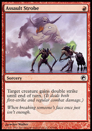 Assault Strobe (Scars of Mirrodin) Light Play Japanese