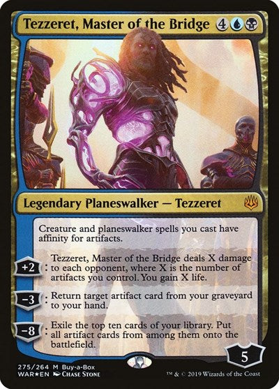 Tezzeret, Master of the Bridge (Promos: Buy-A-Box) Near Mint