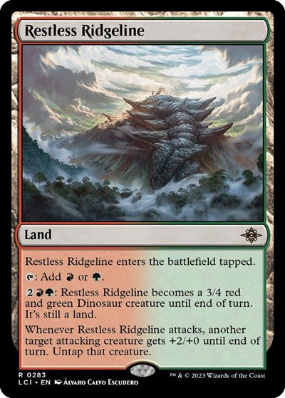 Restless Ridgeline (The Lost Caverns of Ixalan) Near Mint Foil