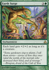 Earth Surge (Guildpact) Near Mint Foil