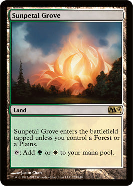 Sunpetal Grove (Magic 2013 Core Set) Near Mint Foil