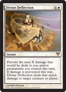 Divine Deflection (Avacyn Restored) Near Mint Russian