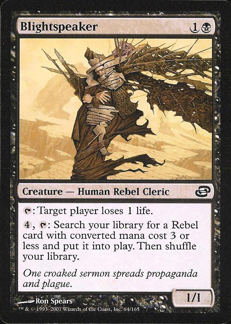 Blightspeaker (Planar Chaos) Light Play Foil