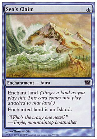 Sea's Claim (9th Edition) Near Mint