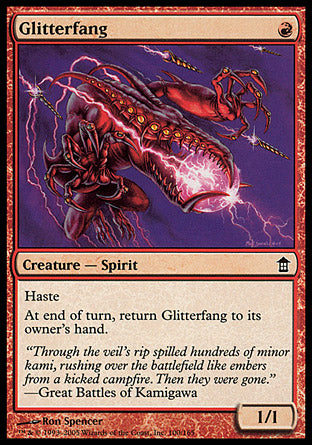 Glitterfang (Saviors of Kamigawa) Near Mint Foil