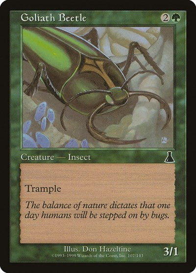 Goliath Beetle (Urza's Destiny) Near Mint