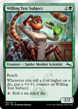 Willing Test Subject (Unstable) Near Mint