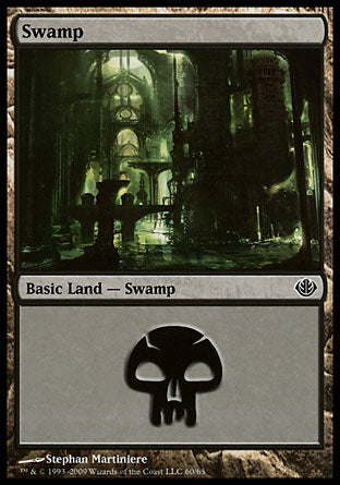 Swamp (60) (Duel Decks: Garruk vs Liliana) Near Mint