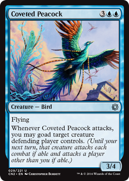 Coveted Peacock (Conspiracy: Take the Crown) Near Mint