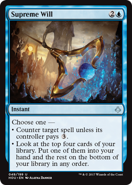 Supreme Will (Hour of Devastation) Near Mint