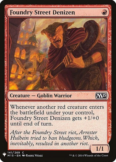 Foundry Street Denizen (Mystery Booster) Near Mint