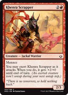 Khenra Scrapper (Hour of Devastation) Near Mint Foil