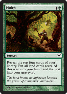 Mulch (Innistrad) Light Play Foil