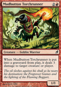 Mudbutton Torchrunner (Lorwyn) Light Play Foil