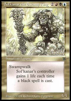 Sol'kanar the Swamp King (Legends) Near Mint Italian