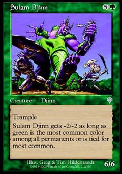 Sulam Djinn (Invasion) Near Mint
