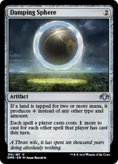Damping Sphere (Dominaria Remastered) Near Mint Foil