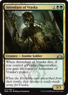 Attendant of Vraska (Guilds of Ravnica) Near Mint