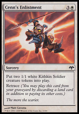 Cenn's Enlistment (Eventide) Near Mint Foil