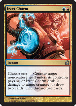 Izzet Charm (Return to Ravnica) Near Mint Foil
