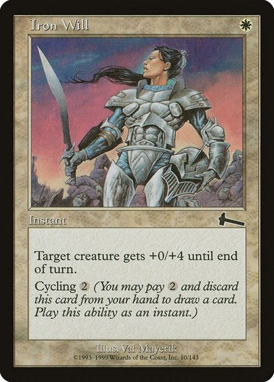 Iron Will (Urza's Legacy) Near Mint