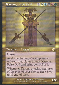 Karona, False God (Scourge) Near Mint