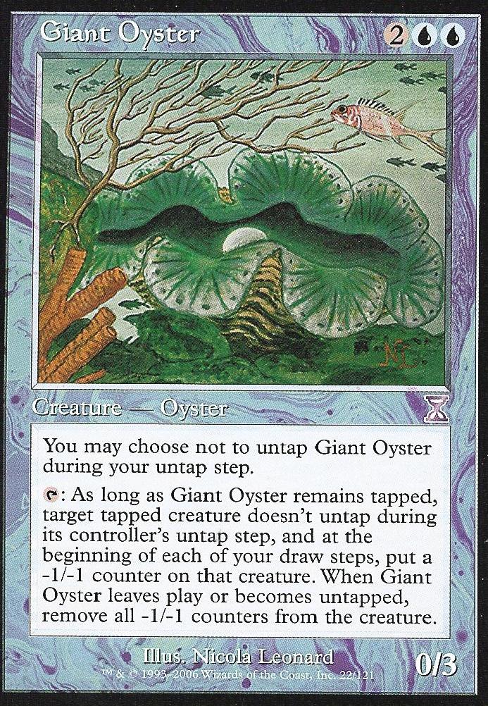 Giant Oyster (Time Spiral Time Shifted) Near Mint
