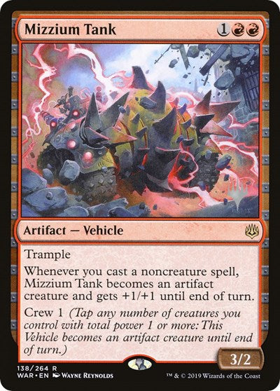 Mizzium Tank (Promo Pack) Near Mint