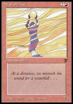 Wall of Heat (Legends) Light Play