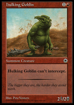 Hulking Goblin (Portal) Near Mint