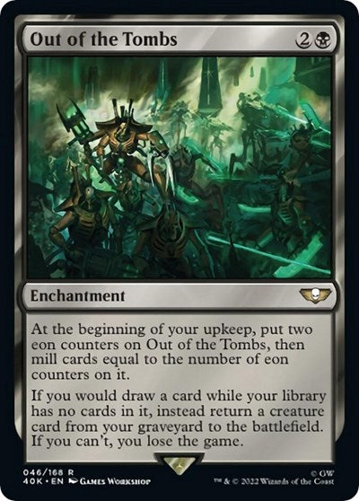 Out of the Tombs (Surge Foil) (Universes Beyond: Warhammer 40K) Near Mint