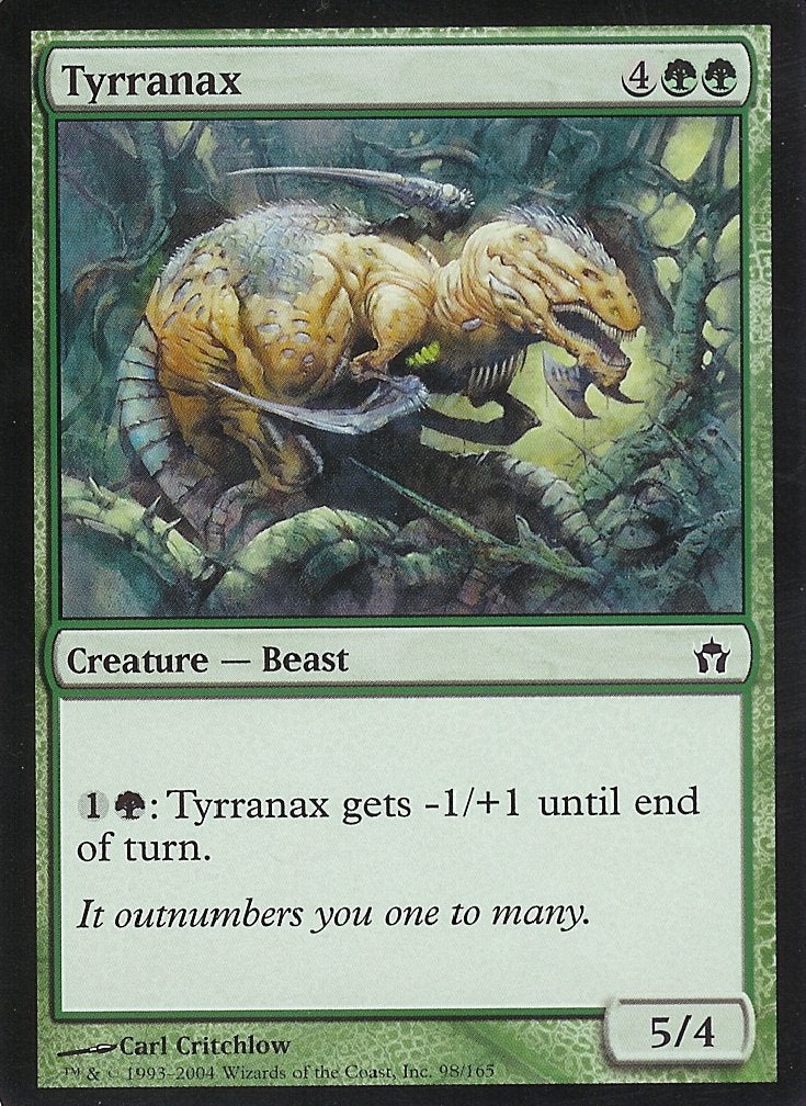 Tyrranax (Fifth Dawn) Near Mint Japanese