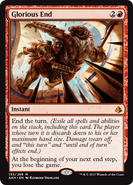 Glorious End (Amonkhet) Near Mint