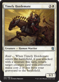 Timely Hordemate (Khans of Tarkir) Near Mint