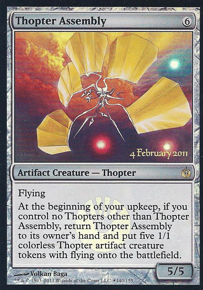 Thopter Assembly (MB Release Day) (Promotional Cards) Light Play Foil