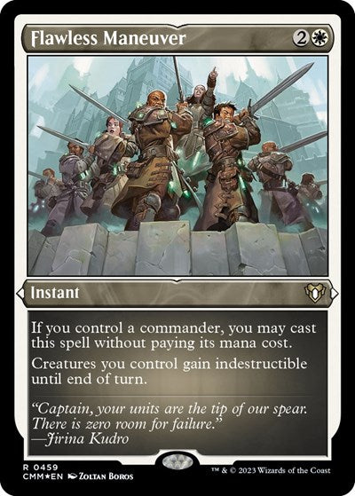 Flawless Maneuver (Foil Etched) (Commander Masters) Near Mint