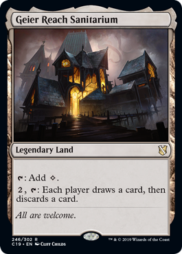 Geier Reach Sanitarium (Commander 2019) Near Mint